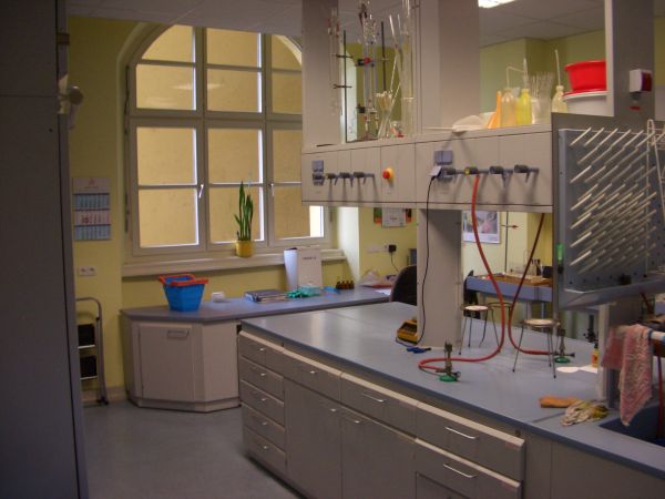 Blick in die Chemievorbereitung
